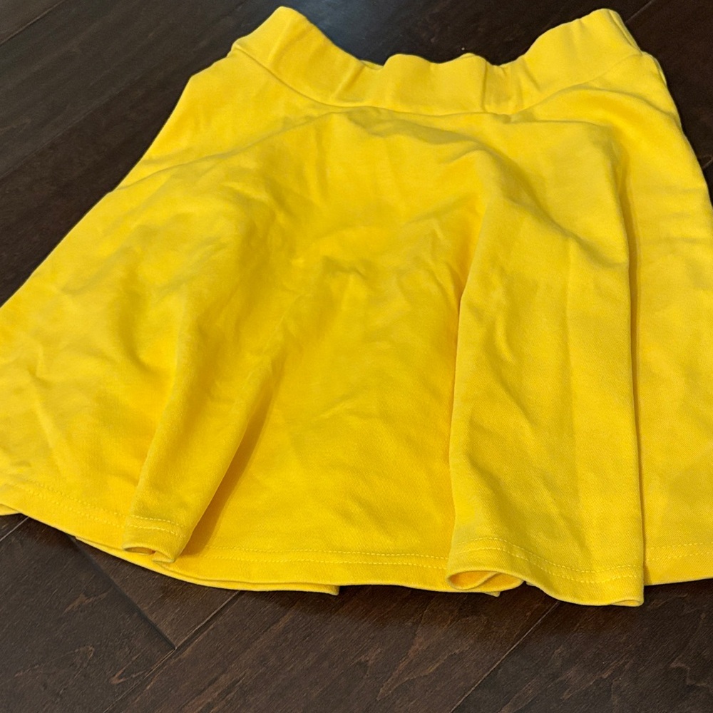 Sunny Yellow Skater Skirt